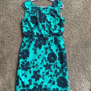 Ann Taylor floral dress size 8